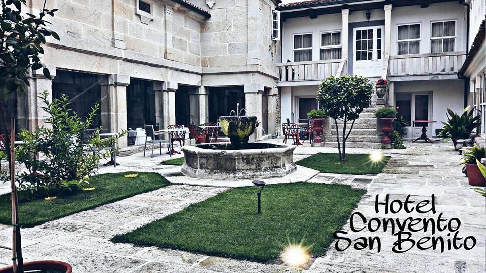 Hotel Monumento Convento De San Benito A Guarda Eksteriør billede